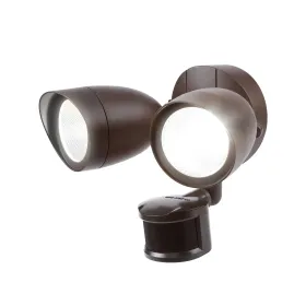 Watchman Premium 20W Dual-Heads LED Security Light - Bronze - 3000K