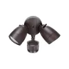 Watchman Premium 20W Dual-Heads LED Security Light - Bronze - 3000K