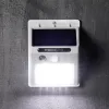SunGuard Solar Powered Motion Sensor Wall Light - White - 6500K