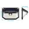 SunGuard Solar Powered Motion Sensor Wall Light - Brown - 6500K