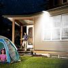 Solarek Solar Wall Light Outdoor 60LEDs PIR Motion Sensor Remote Control Wireless Lamps IP65 Waterproof Lighting