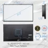 21.5" PoE-Powered CCTV Spot Monitor with Integrated Uniview 16 Channel IP Camera Decoder, Built-in Speakers, Vesa, Public View PVM, 1080P