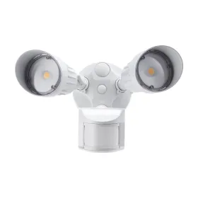 Watchman Dual-Heads 20W LED Security Light - White - 3000K