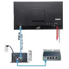 32" POE-Powered CCTV Spot Monitor with Integrated Uniview 16 Channel IP Camera Decoder, Built-in Speakers, Vesa, PVM