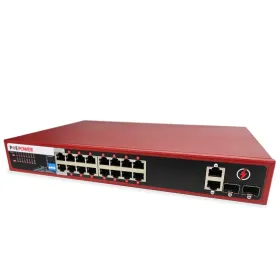 IPCamPower POEPower 16 Port Gigabit Unmanaged POE Switch, 30W POE+ (802.3at) per Port, 250W Max Budget