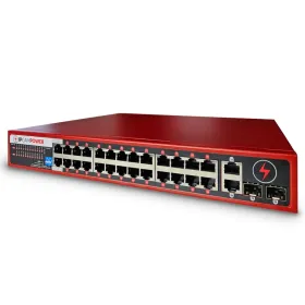 IPCamPower 24 Port Gigabit POE Network Switch W/ 4 Gigabit Uplinks, POE+ 30 Watts per Port, 360 Watts Total Budget, TAA Compliant (PPS-24G2G-AT1)