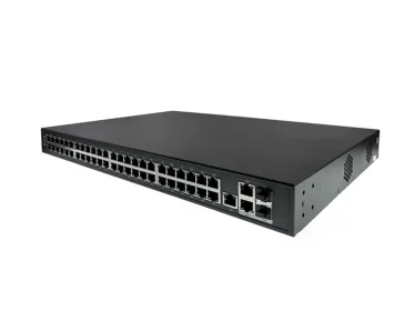 48 Port PoE+ Switch with Two Gigabit Uplink Ports for IP Security Cameras (IPS-48P2G-AF)