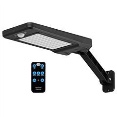 Solarek Solar Wall Light Outdoor 60LEDs PIR Motion Sensor Remote Control Wireless Lamps IP65 Waterproof Lighting for Garage Front Door Garden Pathway