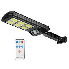 Solarek Solar Powered Wall Lights Outdoor 128LED Beads Motion Sensor Lamp IP65 Waterproof 3 Modes Sensor Light W/ Remote Control