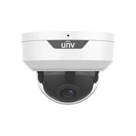4K LightHunter Weatherproof IR Vandal Dome HD-TVI Analog Security Camera with Built-In Mic (UAC-D128-ADF28MS)