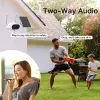 3MP Wireless WiFi Security Camera With Solar Panel