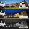 3MP Wireless WiFi Security Camera With Solar Panel