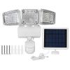 Solarek Solar Lights Outdoor 188 LEDs 1600lm Solar Security Lights Motion Sensor Lights 270°Lighting Angle Waterproof Dusk to Dawn Solar Wall Lights