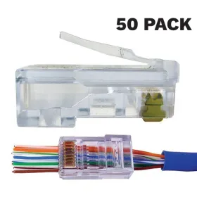 Platinum Tools EZ-RJ45 Cat5e Connector - 50ct