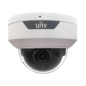 UNV 8MP 4K UltraHD Weatherproof Vandal Dome IP Security Camera with a 2.8mm Fixed Lens and a Built-In Microphone (IPC328SR-ADF28KM-H)