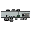 UNV 12MP 32-Channel NDAA-Compliant IP Network Video Recorder with 8 SATA Hard Drive Bays and RAID Data Protection (NVR308-32X)