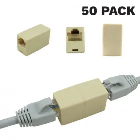 50 Pack of RJ45 Couplers