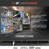 IPCamPower 21.5" 1080p PoE Powered Spot Monitor with Built-In 8 Ch. Video Decoder IP Camera Viewer