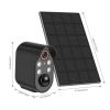 Security Battery Camera Solar Wireless WiFi Outdoor Monitoring 2 MP