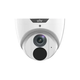 UNV 8MP HD IR 2.8mm Fixed Eye NDAA Compliant Network Turret Camera (IPC3618SR-ADF28KM-H) (Color: White)